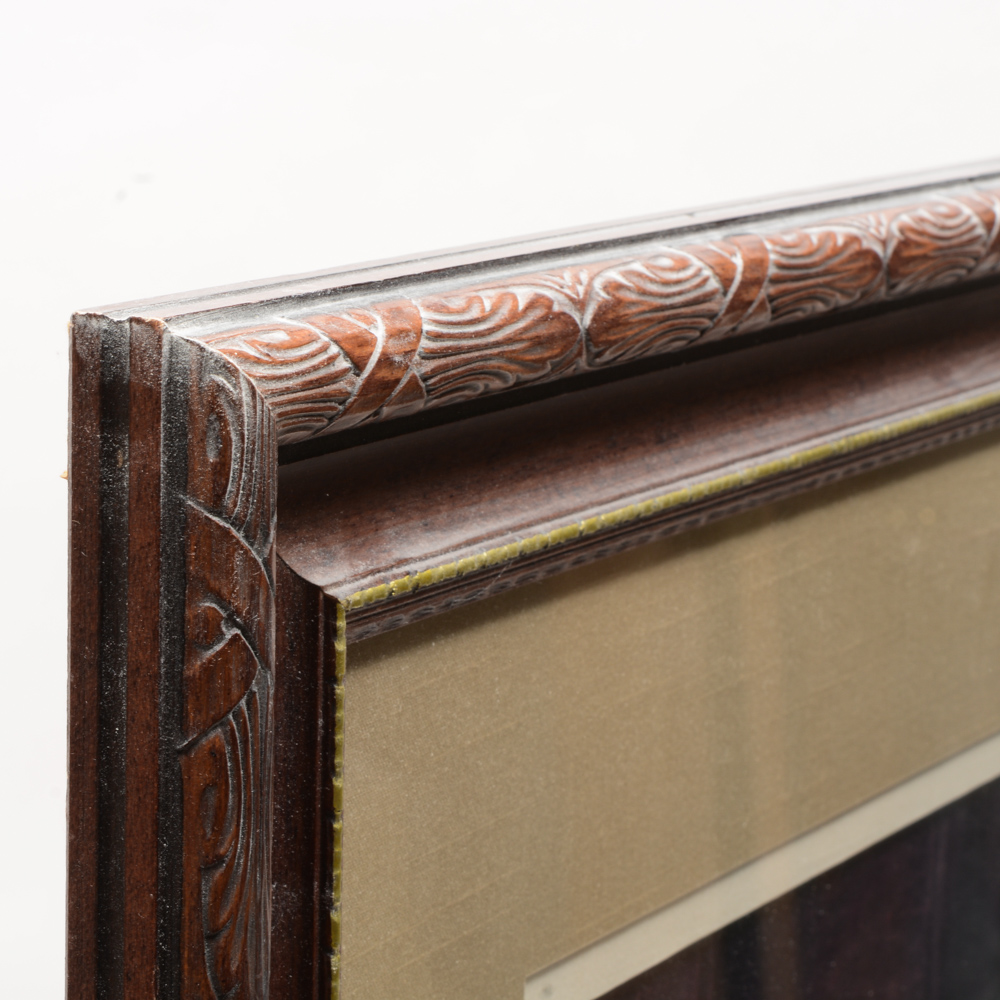 Francis Sydney Muschamp Offset Lithograph "The Music Lesson"