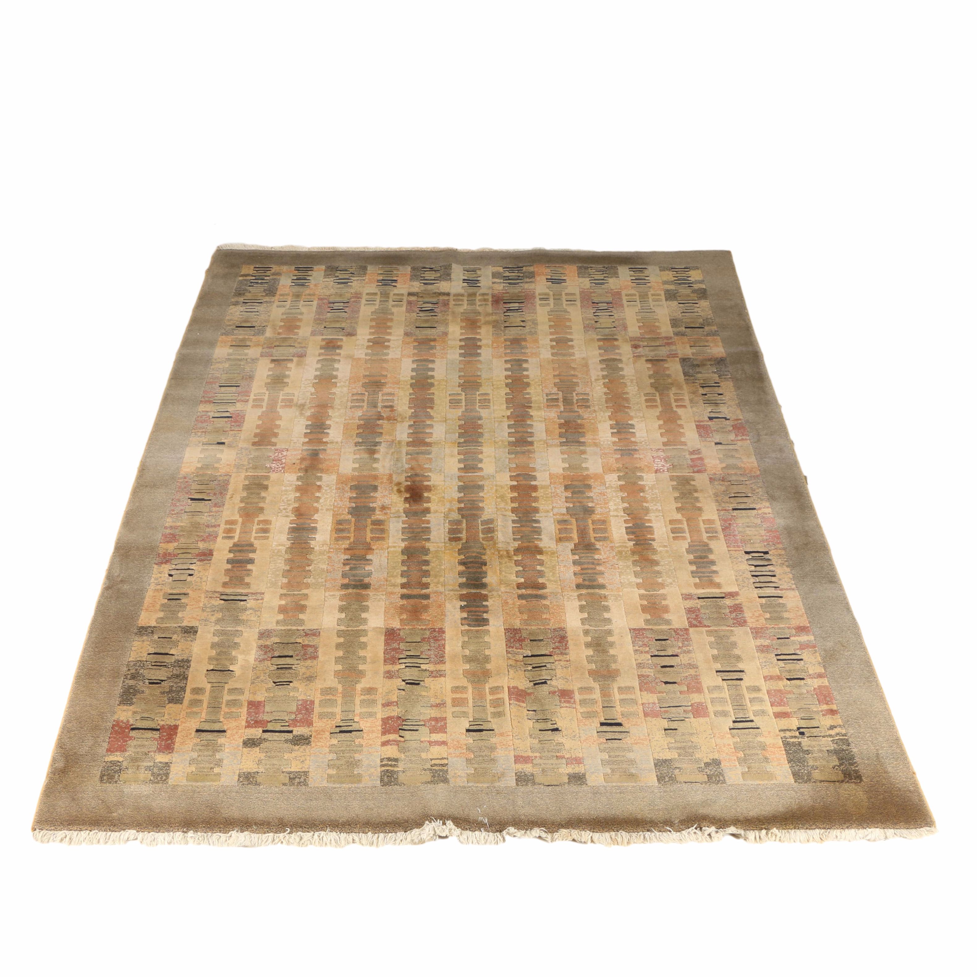 Power-Loomed Couristan "Mirage" Wool Area Rug