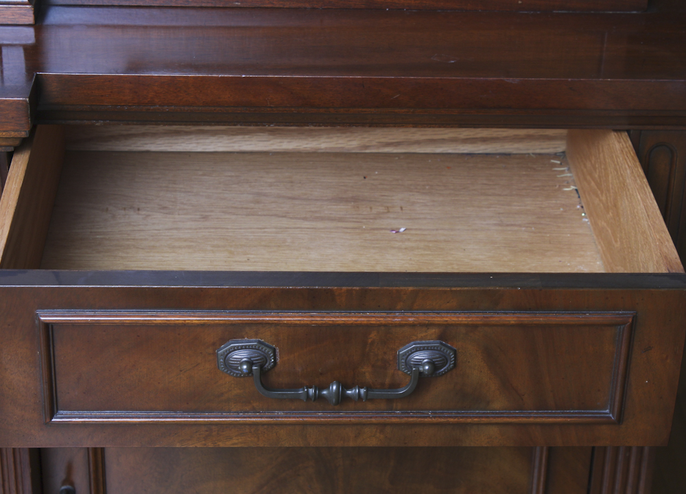 Vintage Mahogany China Cabinet