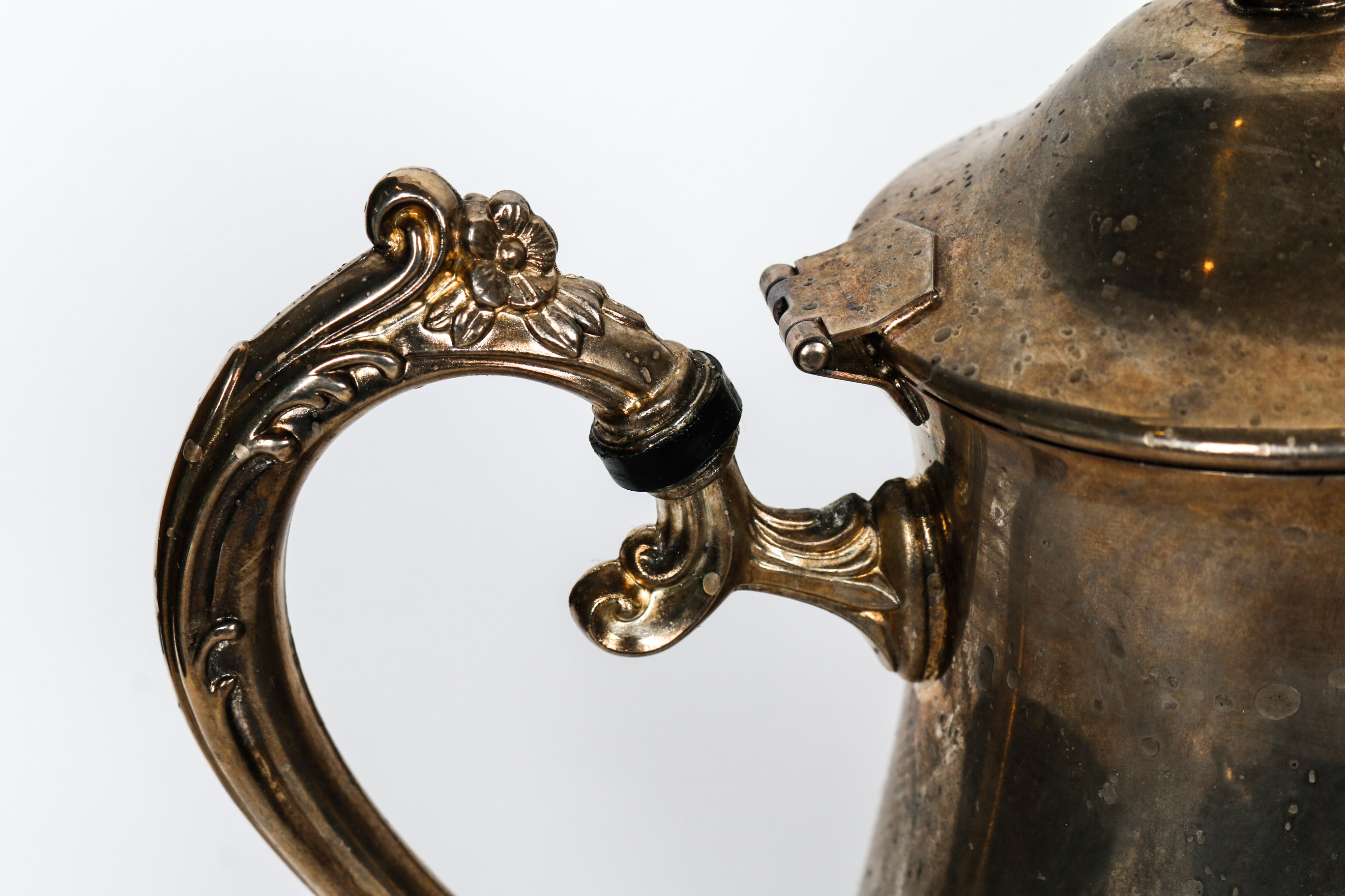 Silver Plated Tray and Tea Set