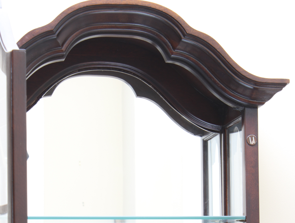 Eight-Light Glazed Curio Cabinet