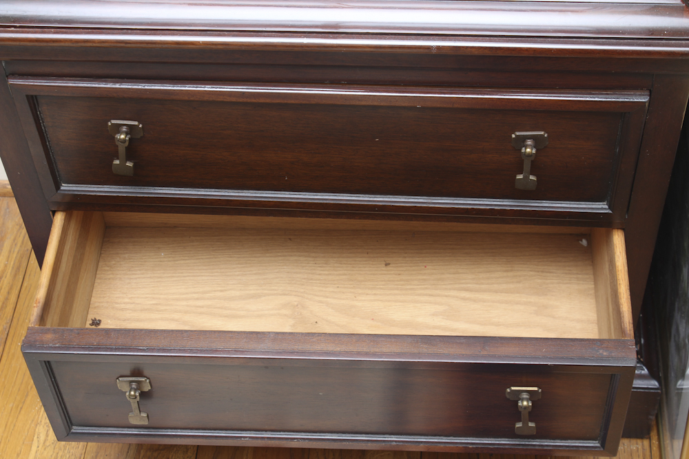 Eight-Light Glazed Curio Cabinet
