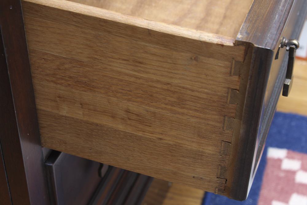 Eight-Light Glazed Curio Cabinet