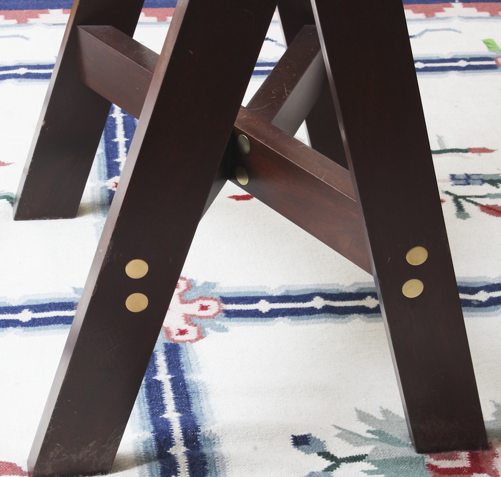 Contemporary Glass Top Dining Table