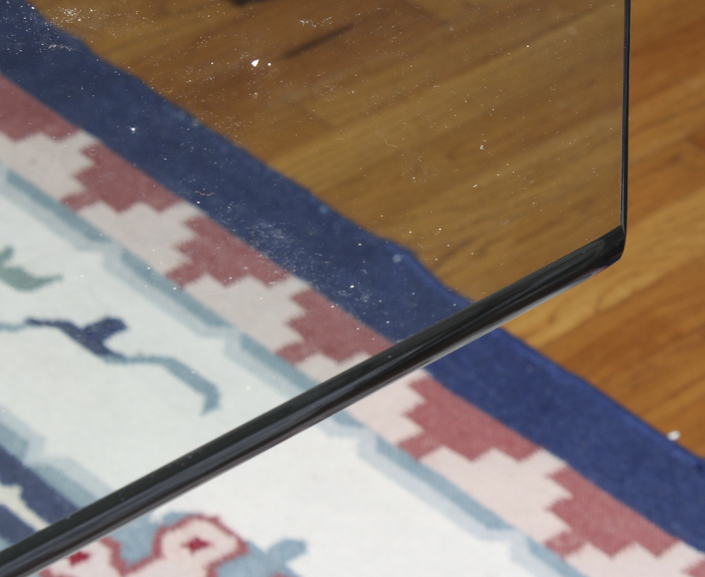 Contemporary Glass Top Dining Table