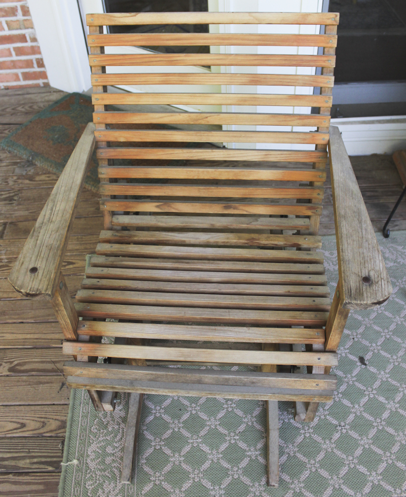 Wooden Patio Glider