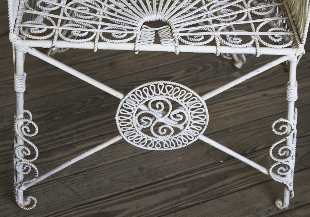 Outdoor Peacock Style Chair