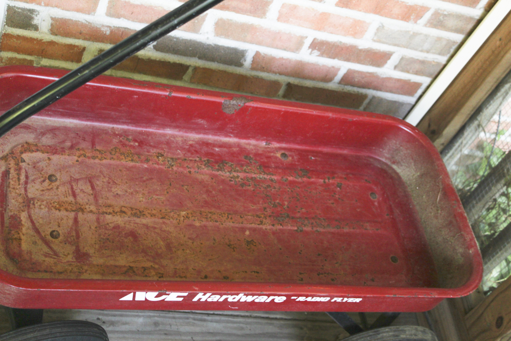 Collection of Radio Flyer Wagons