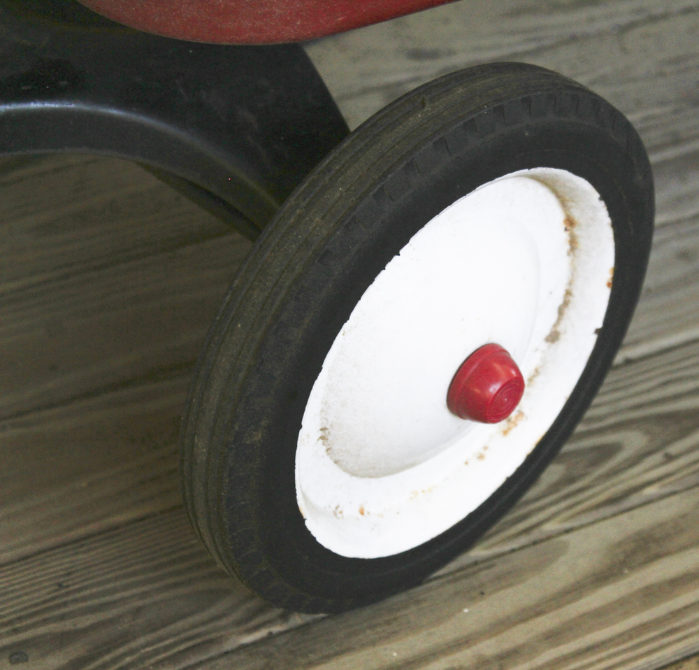 Collection of Radio Flyer Wagons