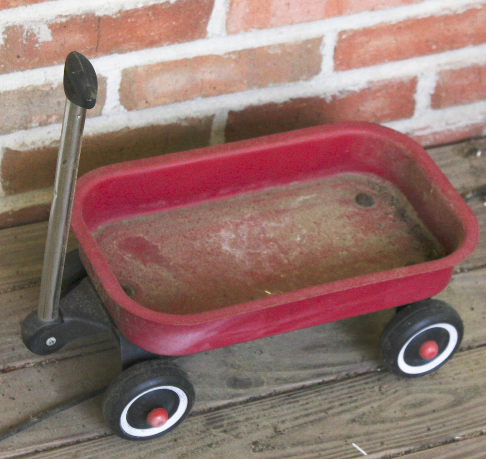 Collection of Radio Flyer Wagons