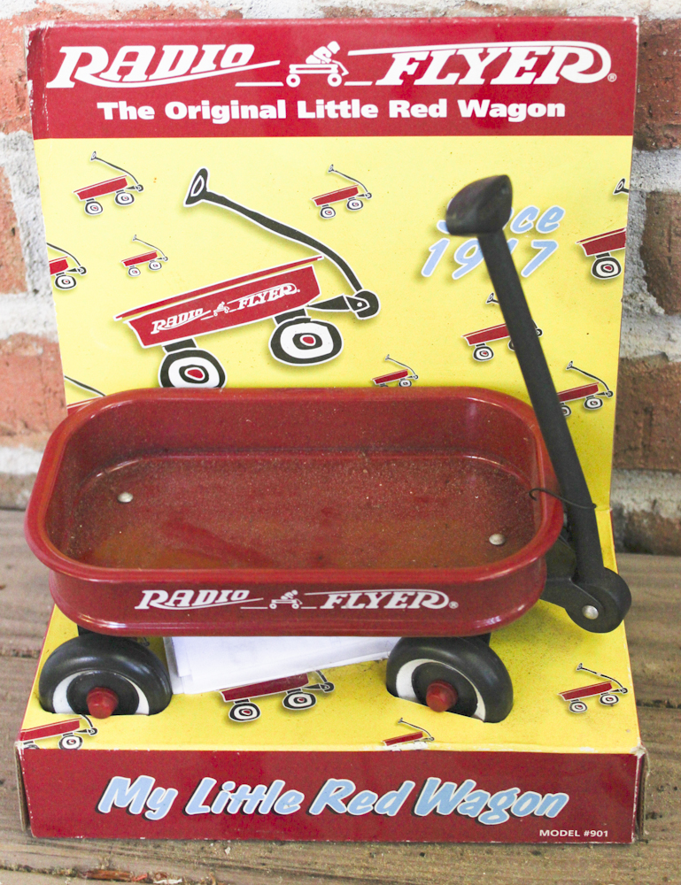Collection of Radio Flyer Wagons