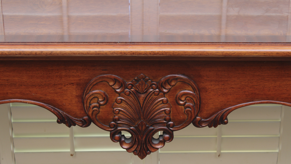 Chippendale Style Mahogany Console Table