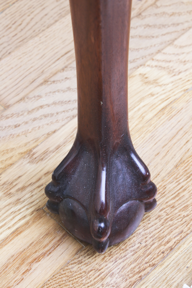 Chippendale Style Mahogany Console Table