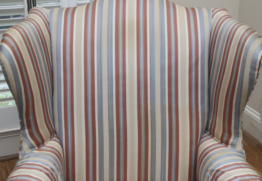 Upholstered Wingback Chair