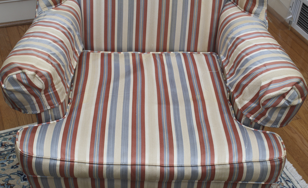 Upholstered Wingback Chair