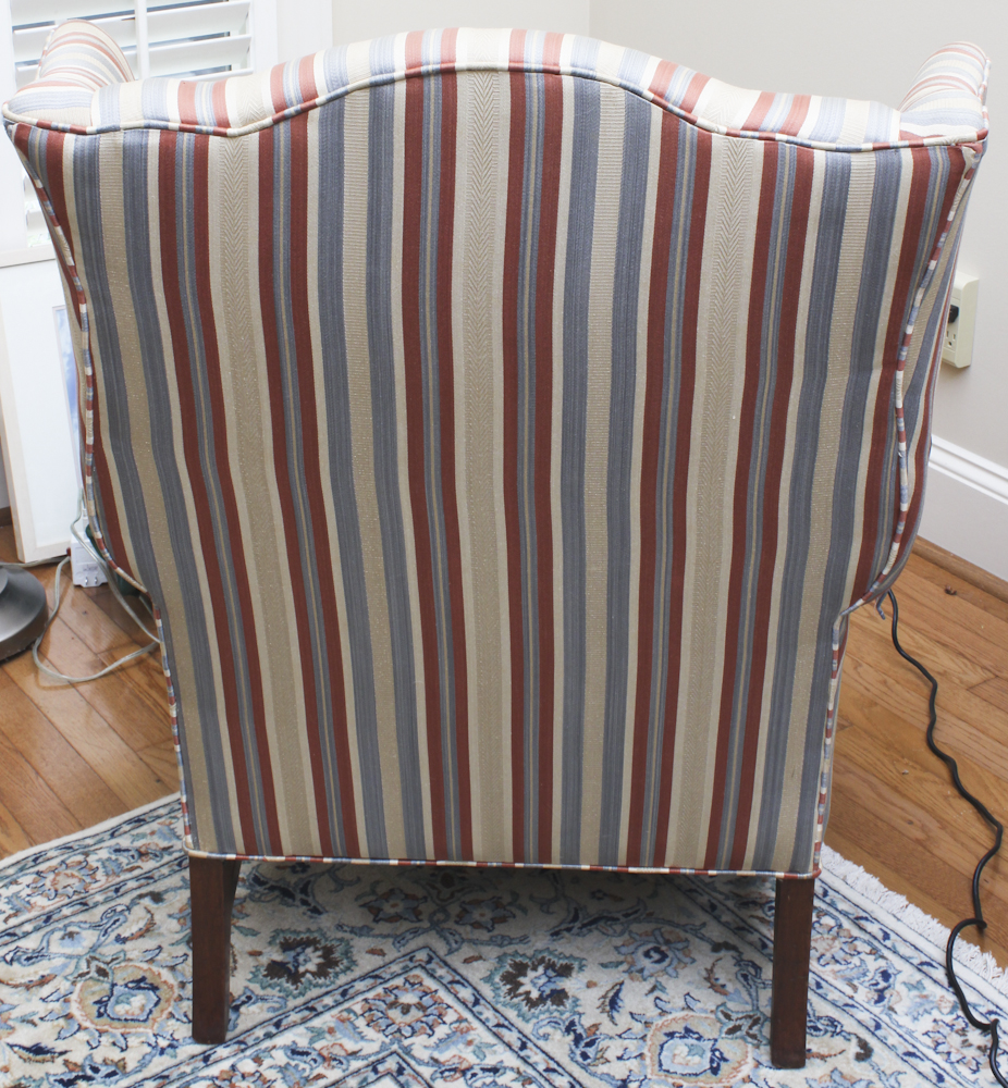 Upholstered Wingback Chair