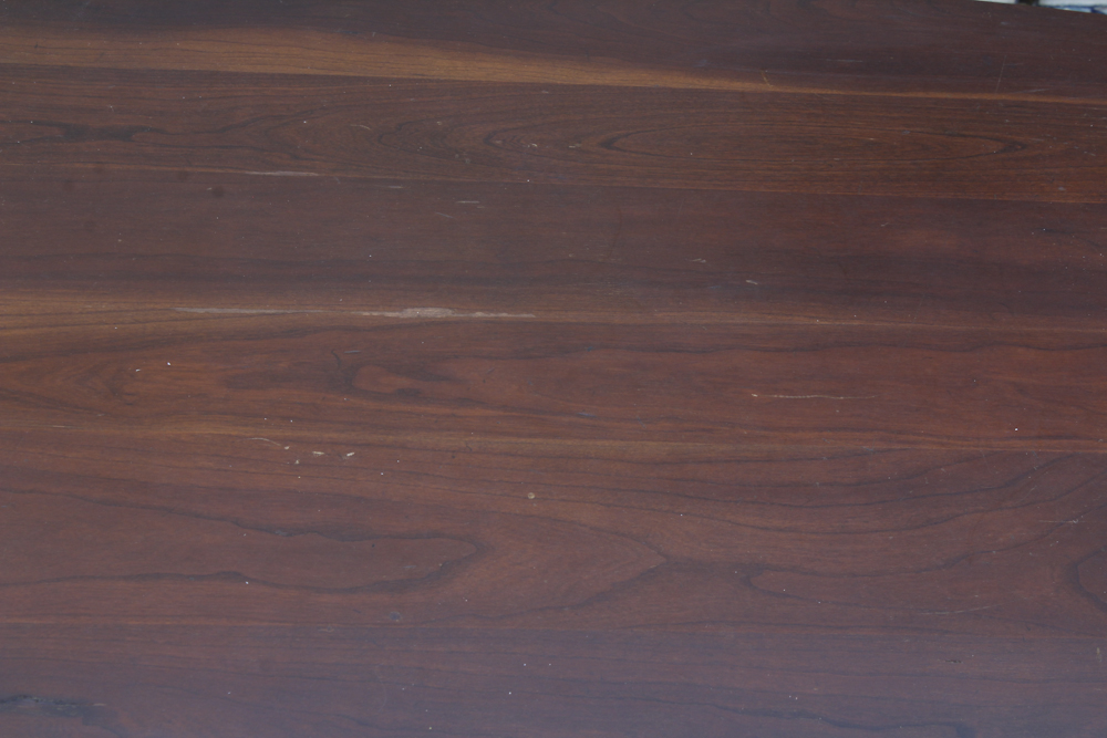 Queen Anne Style Cherry Drop-End Coffee Table