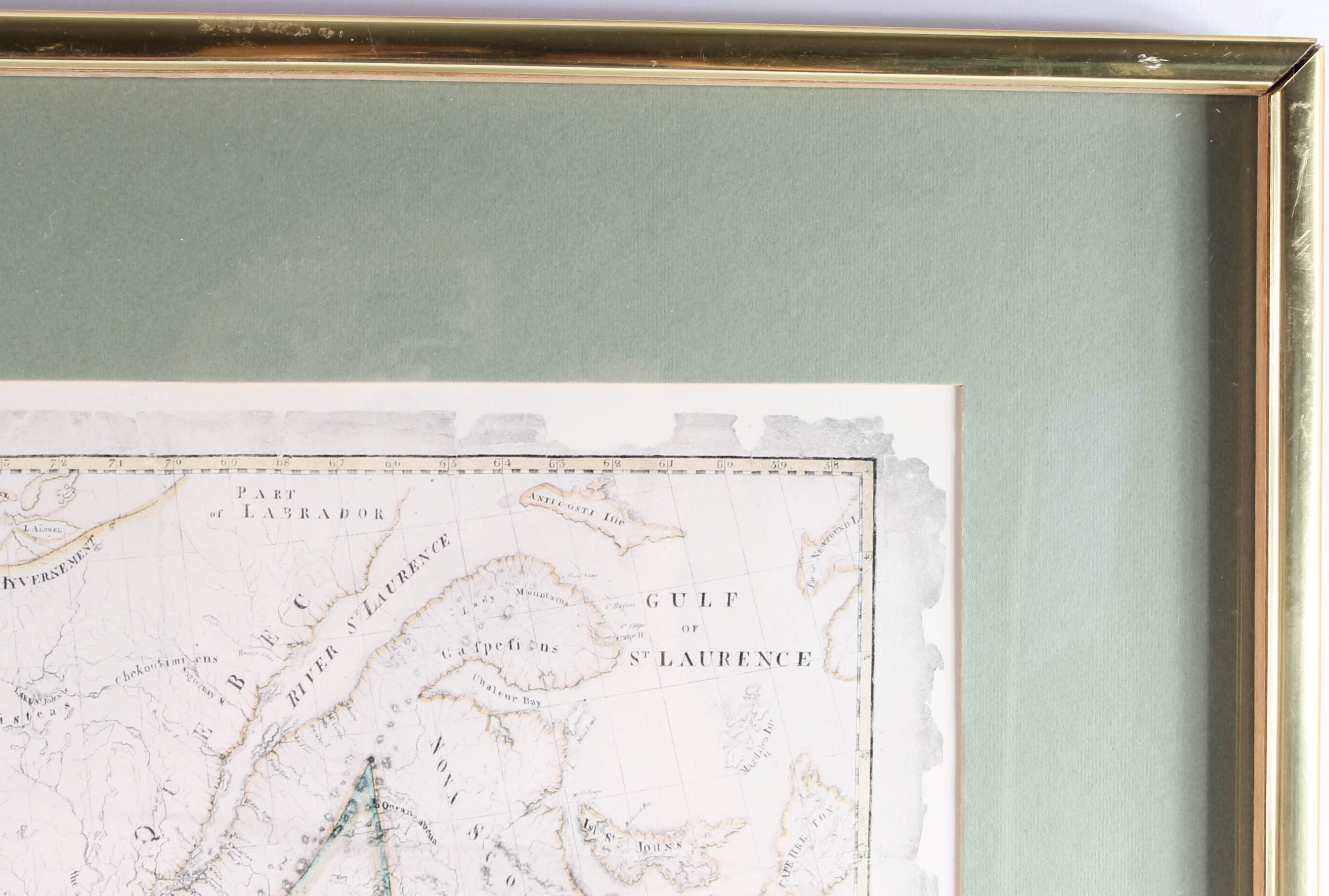 Abel Buell Offset Lithograph of United States Map