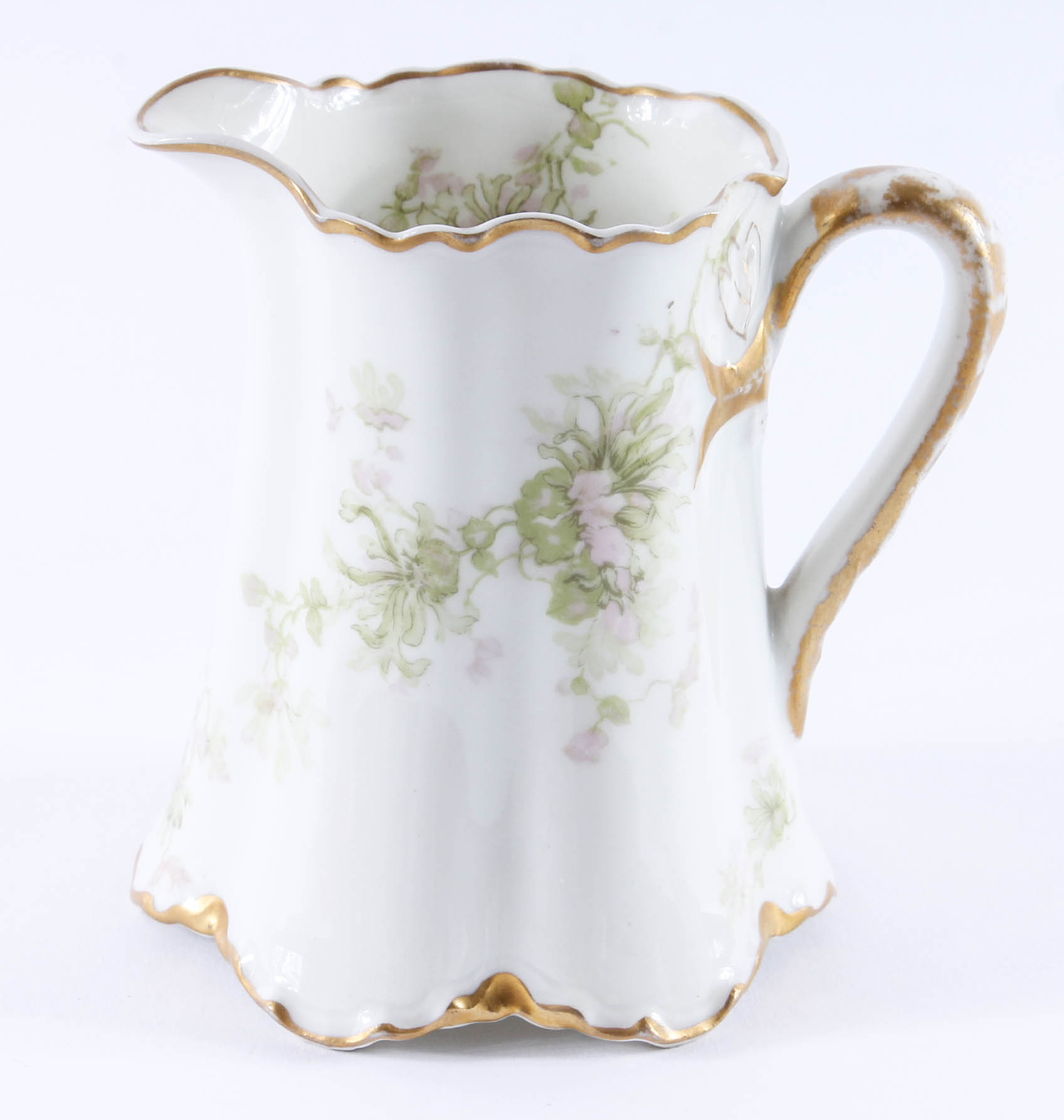 Three Hand Painted Haviland Limoges Creamers