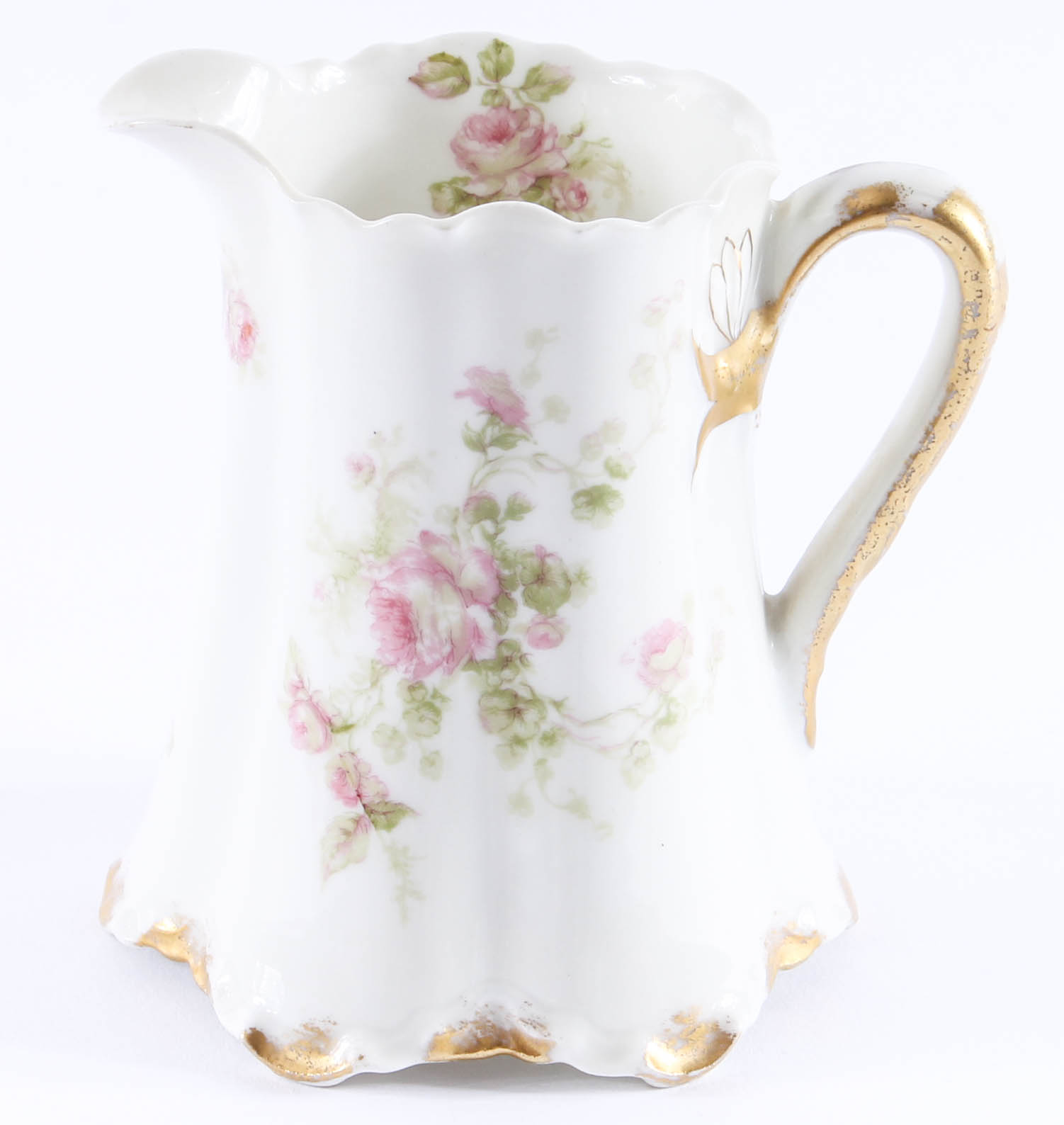 Three Hand Painted Haviland Limoges Creamers