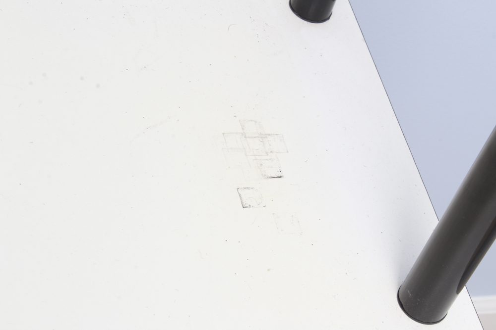 Metal Cart With IBM "Quietwriter 8" Typewriter Circa 1991