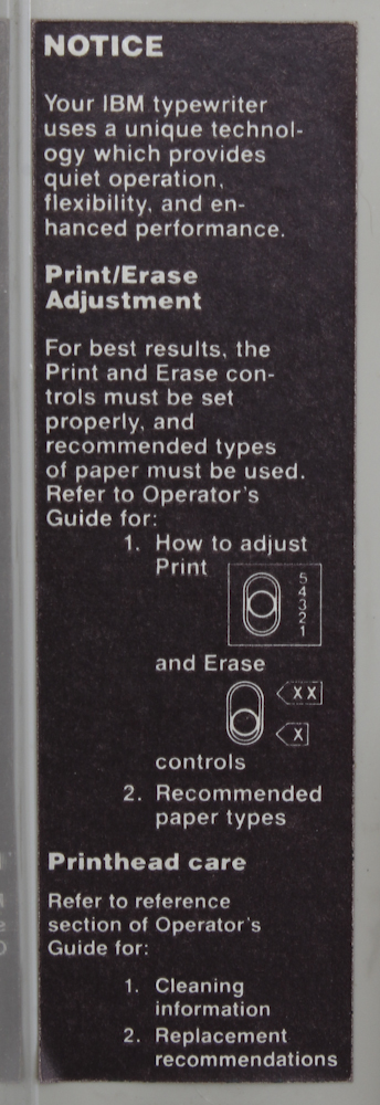 Metal Cart With IBM "Quietwriter 8" Typewriter Circa 1991