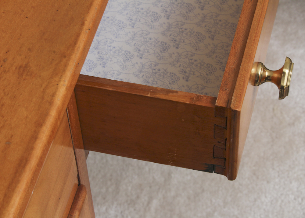 Vintage Double Pedestal Desk