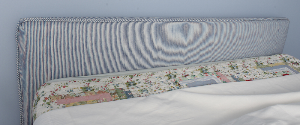 Queen Size Bed With Upholstered Headboard