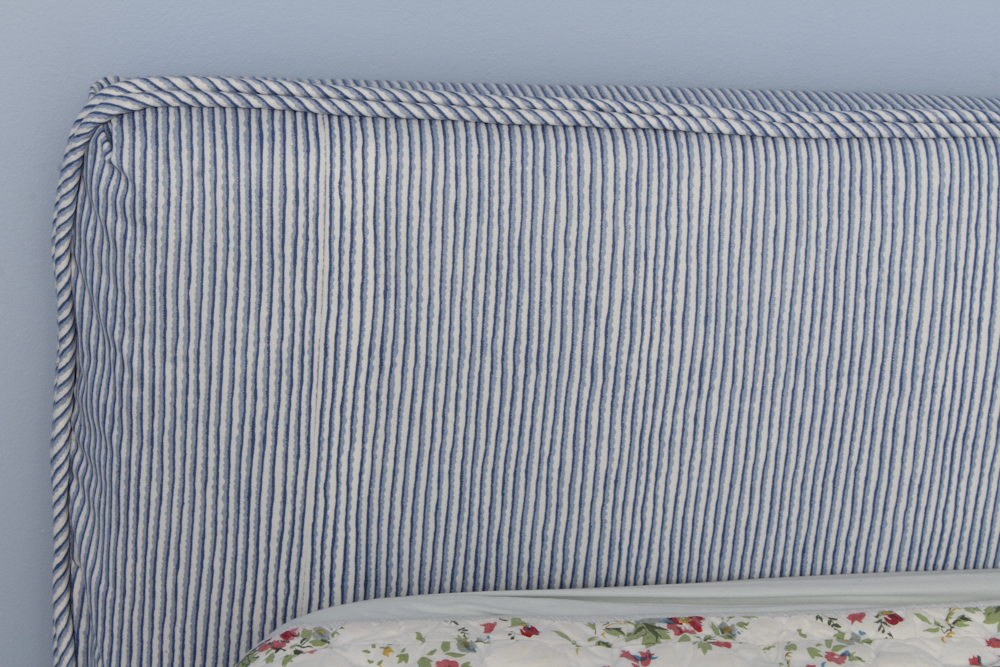 Queen Size Bed With Upholstered Headboard