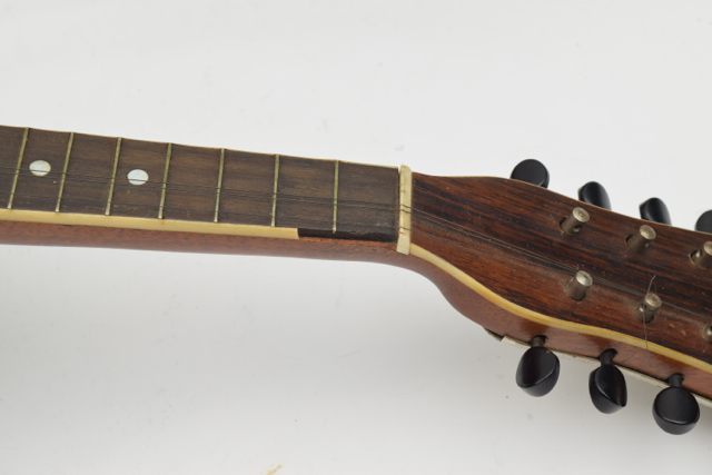 Antique Bowlback Mandolin and Case