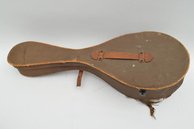 Antique Bowlback Mandolin and Case