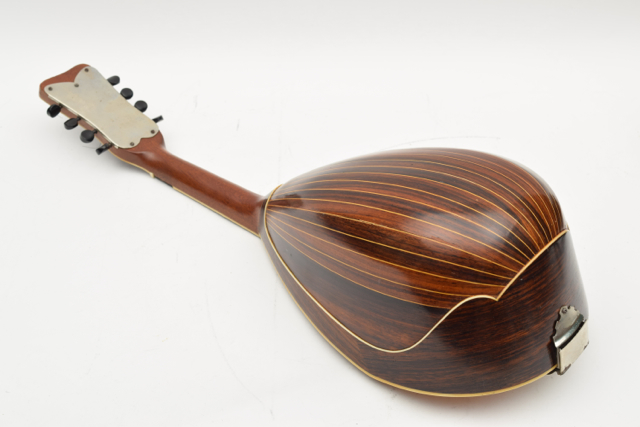 Antique Bowlback Mandolin and Case