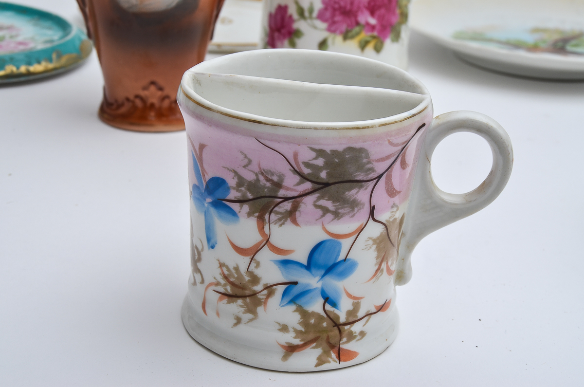 Collection of Hand Painted Tableware Including Haviland