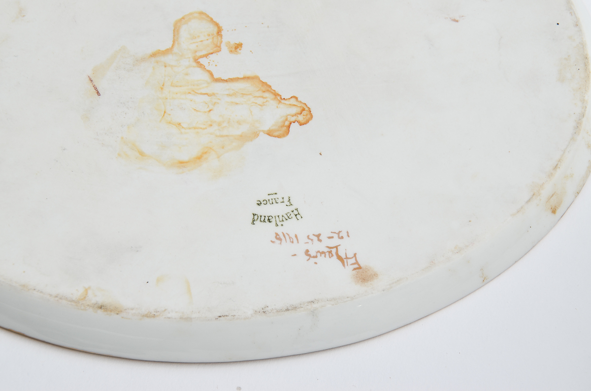 Collection of Hand Painted Tableware Including Haviland