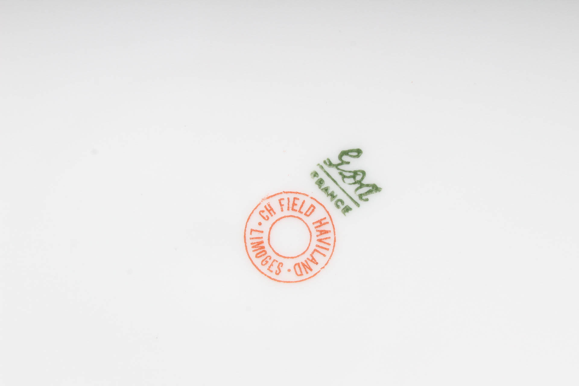 Porcelain Tableware Featuring Haviland