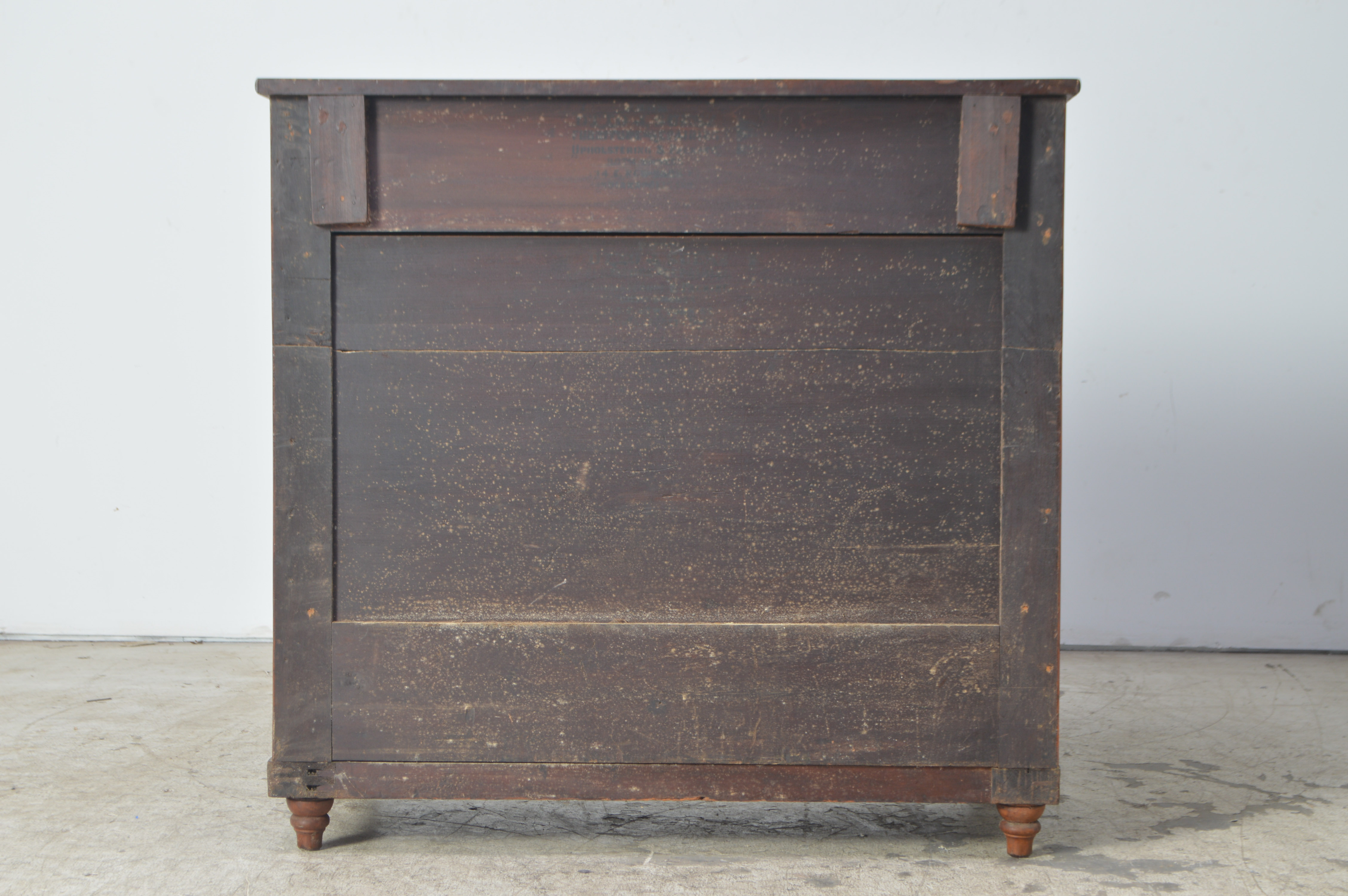 Antique Empire Style Mahogany Chest of Drawers