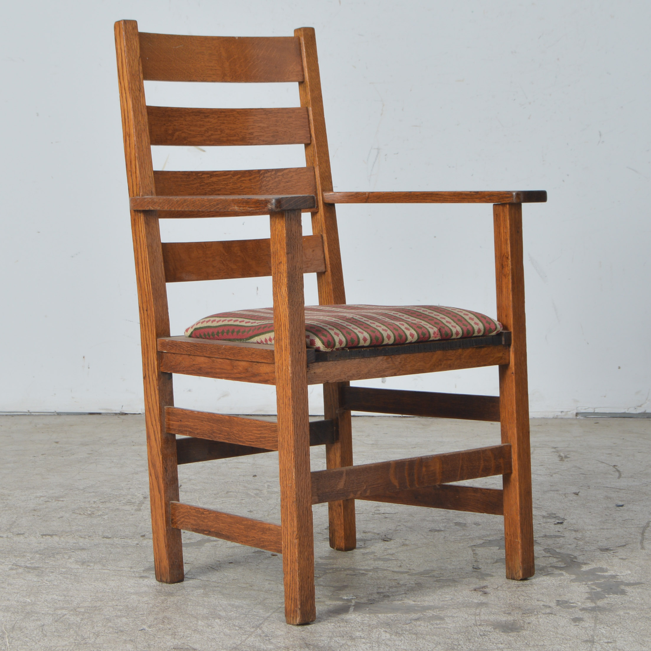 Vintage Oak Armchair