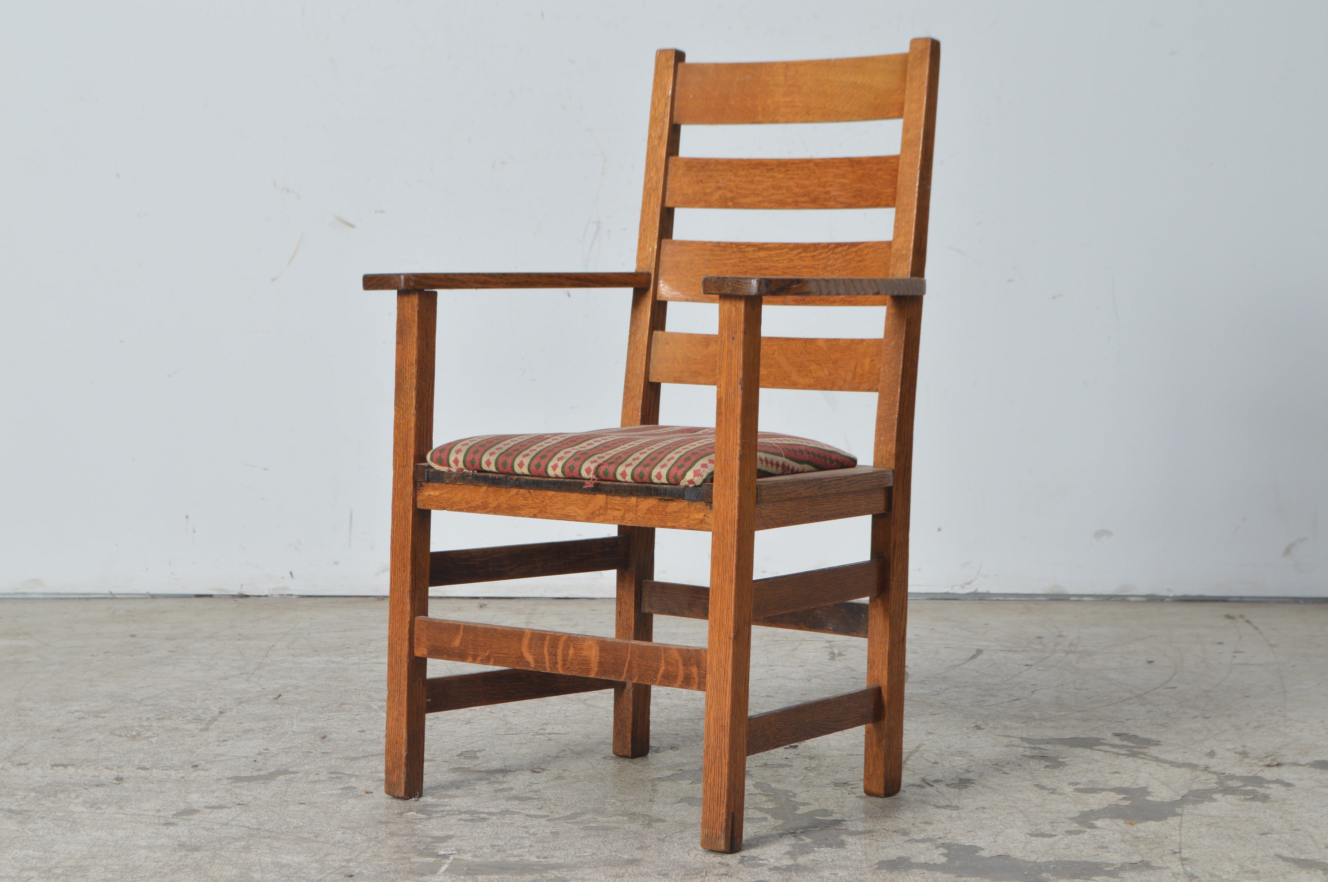 Vintage Oak Armchair
