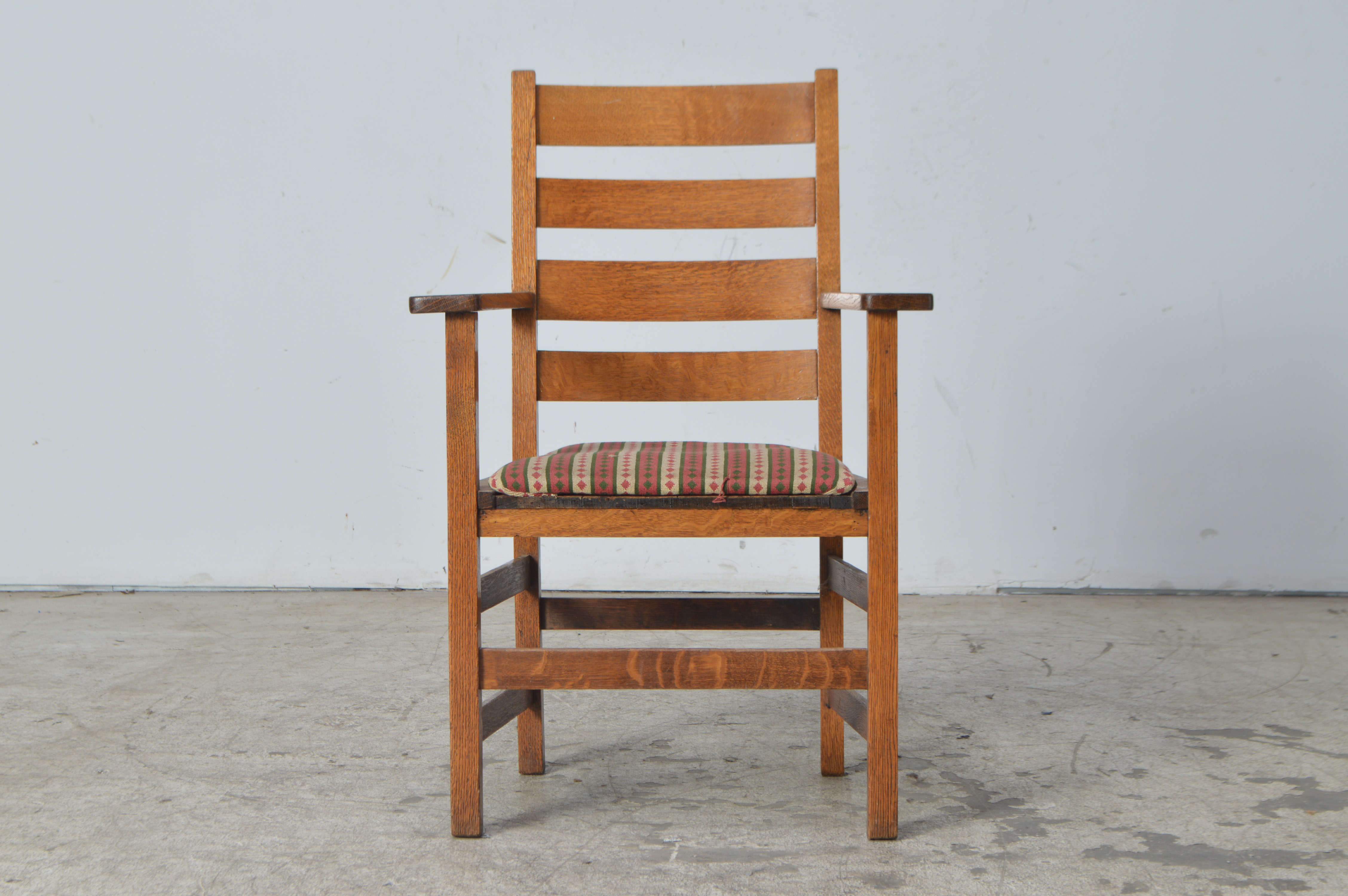 Vintage Oak Armchair