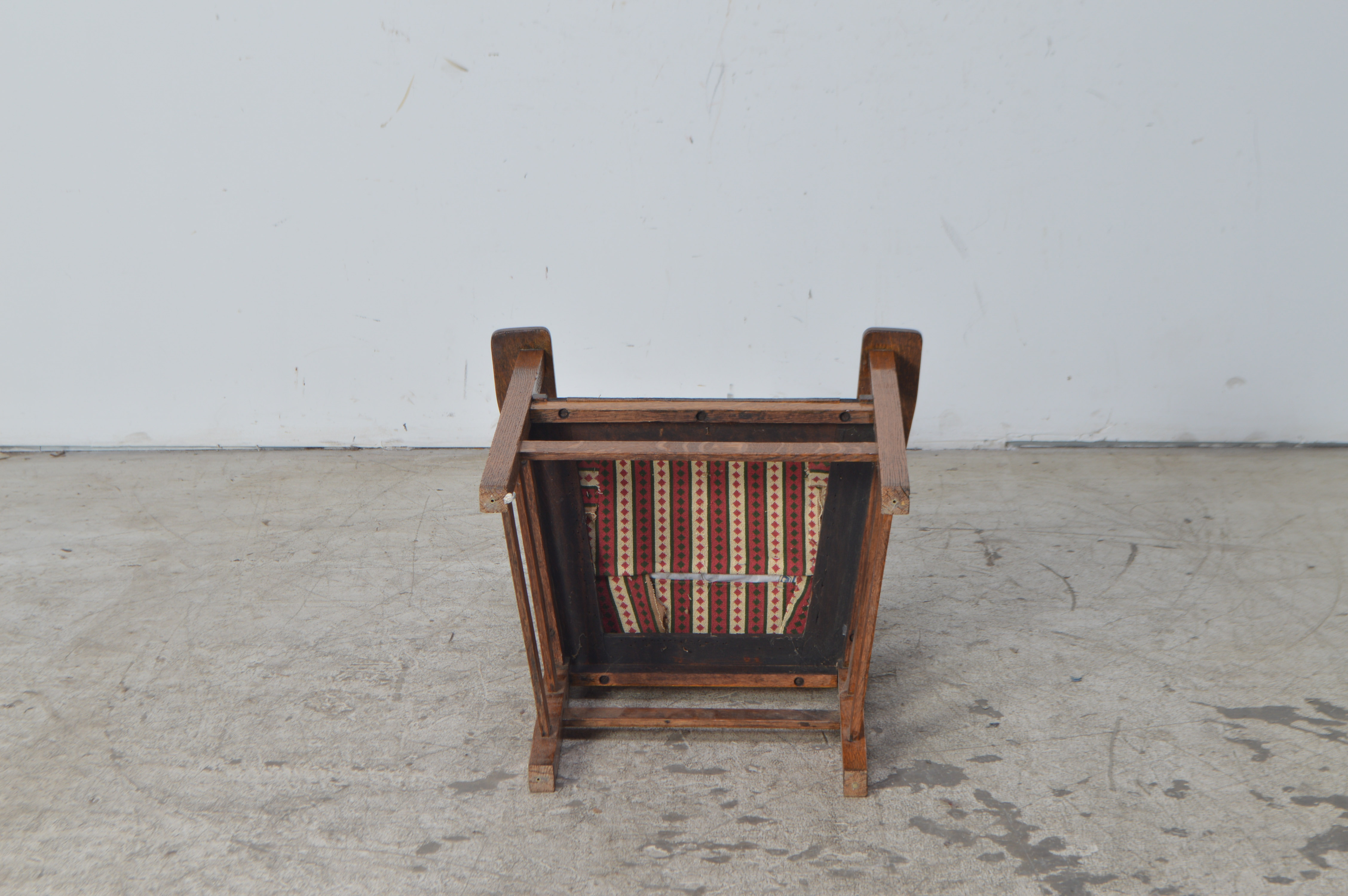 Vintage Oak Armchair