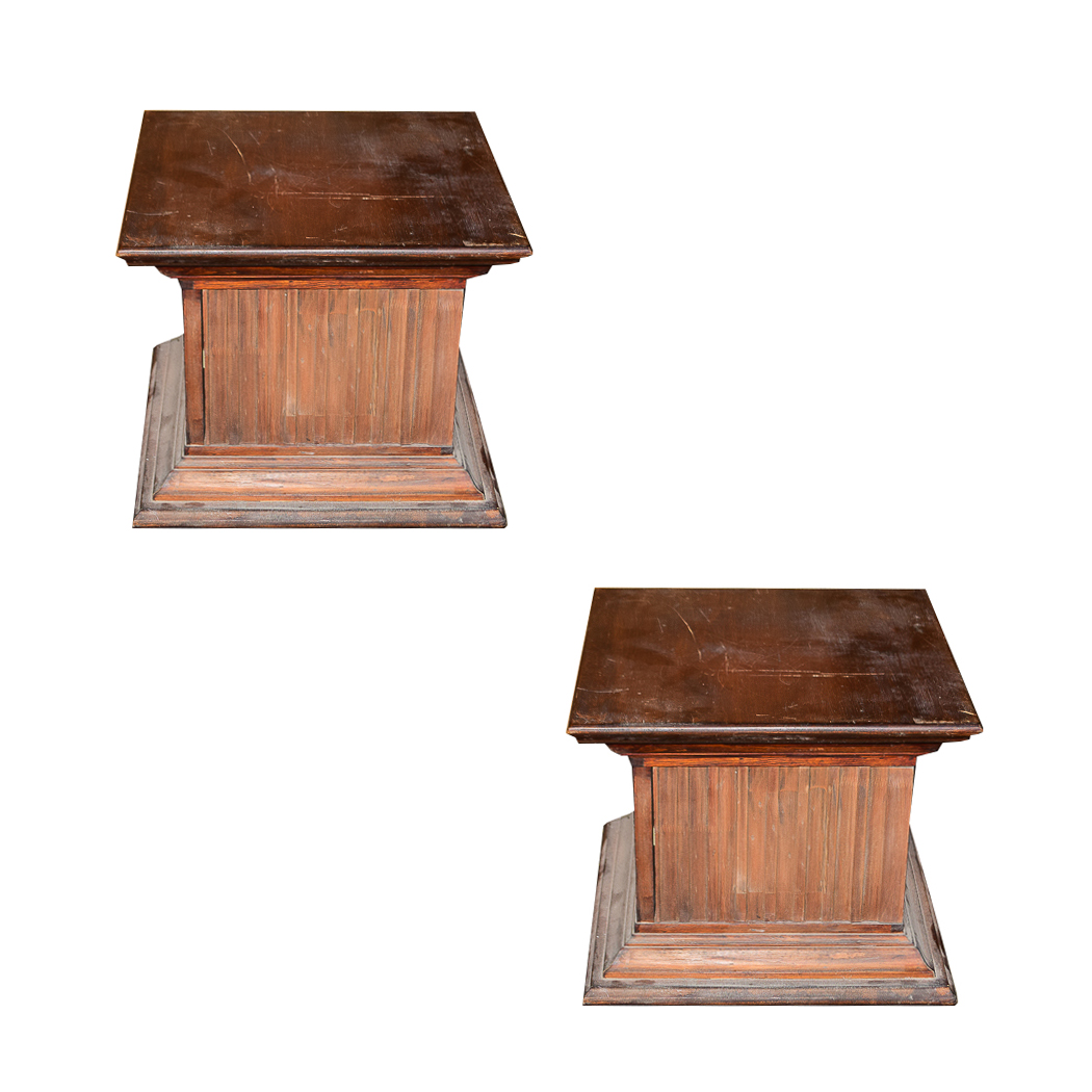 Vintage Cherry Side Tables