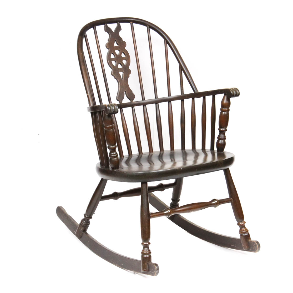 Vintage Spindle Back Rocking Chair