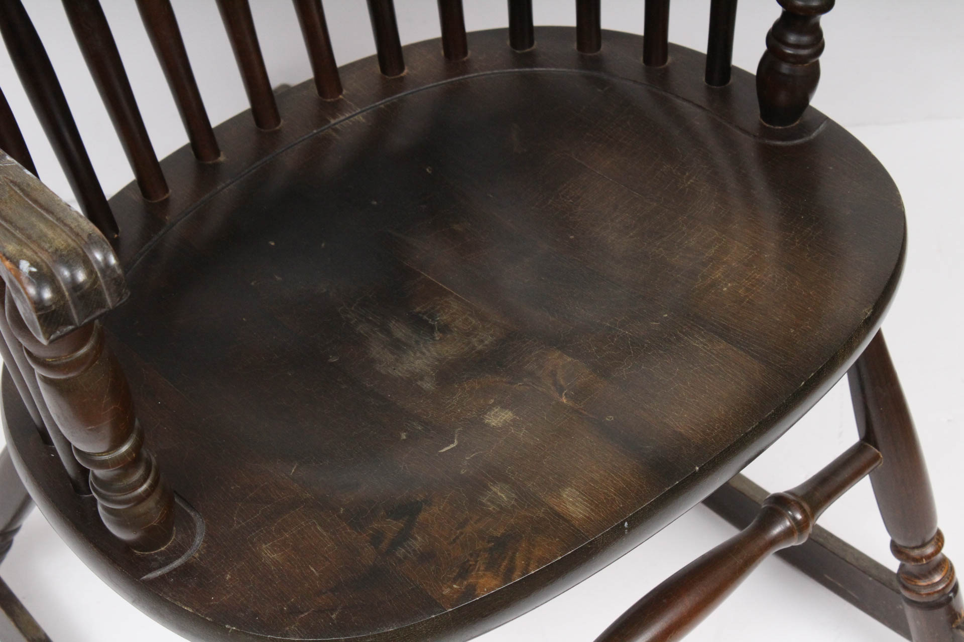 Vintage Spindle Back Rocking Chair