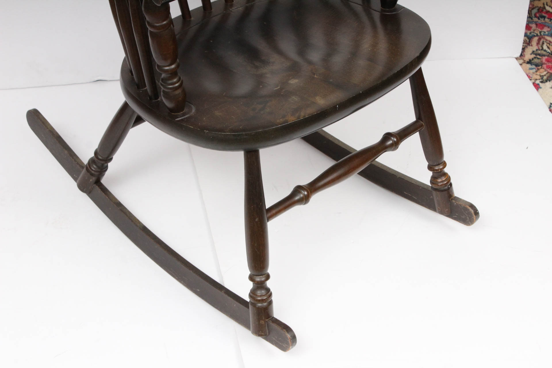 Vintage Spindle Back Rocking Chair