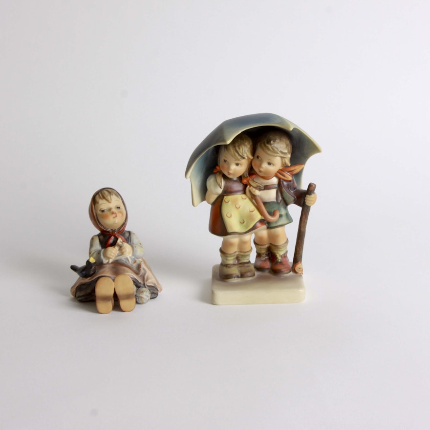 A Selection of Hummel Figurines