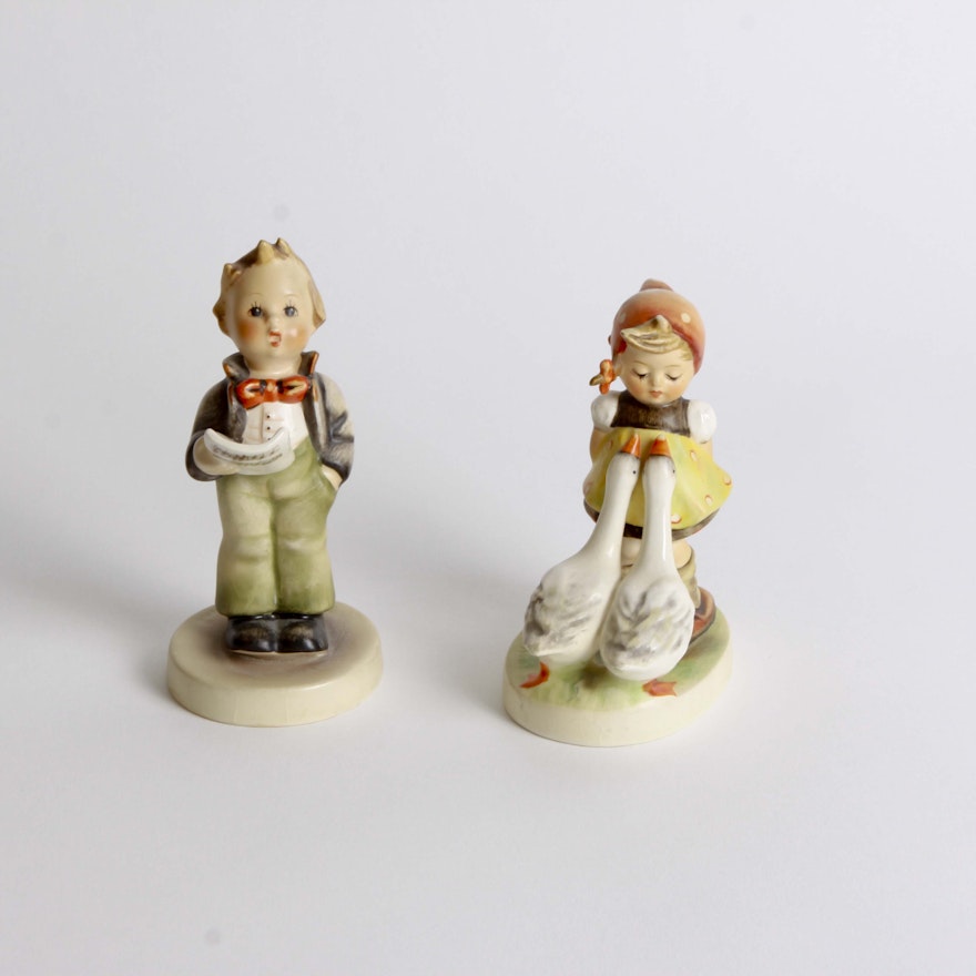 A Pairing of Hummel Figurines