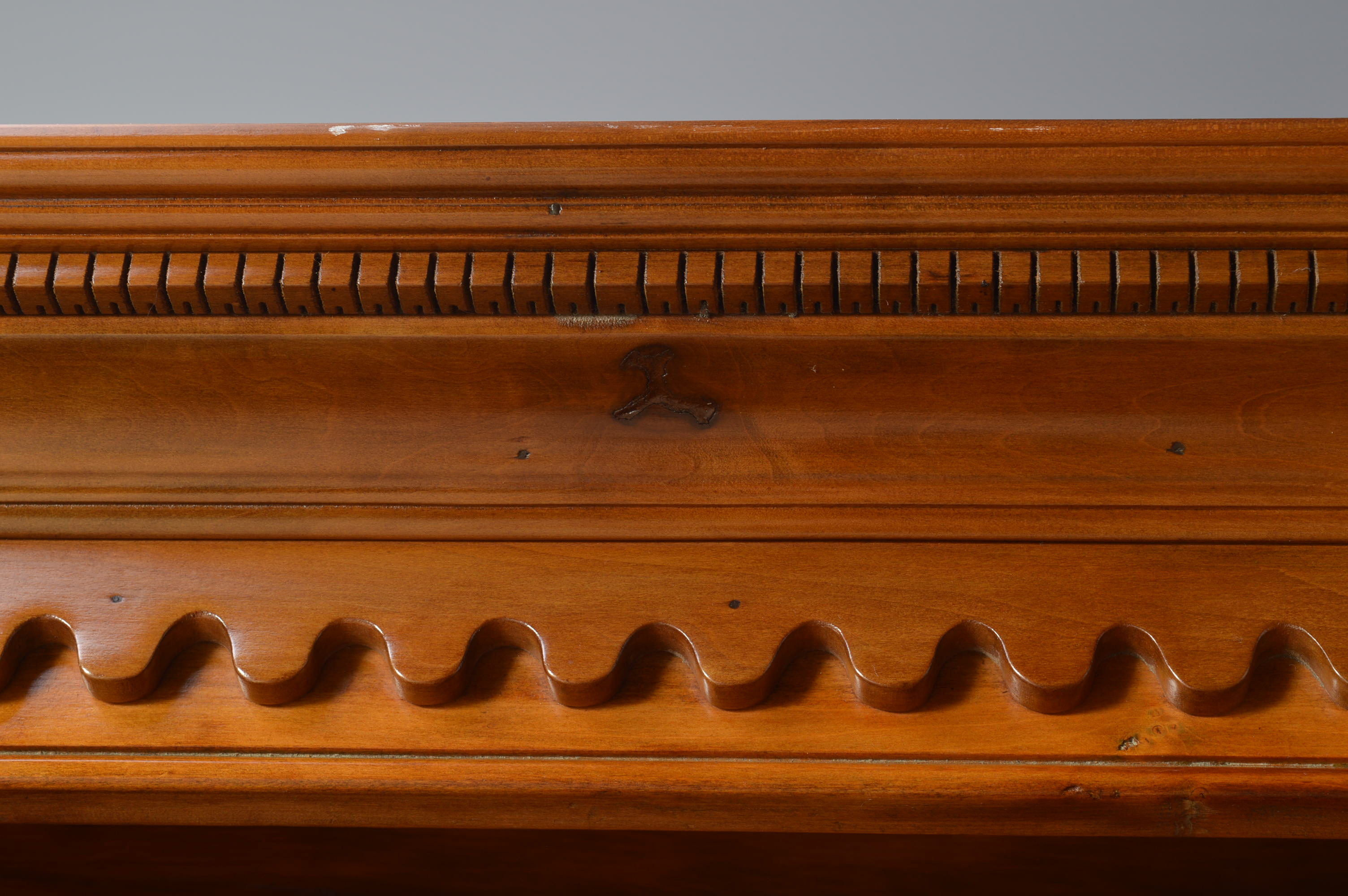 Antique Pine Corner Cabinet