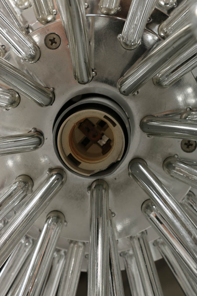 Italian Modernist "Pistello" Light Fixture by Valenti