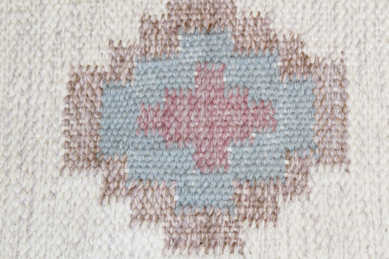 Handwoven Geometric Soumak Runner