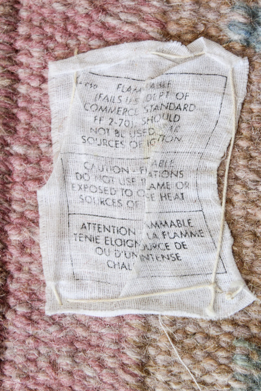 Handwoven Geometric Soumak Runner